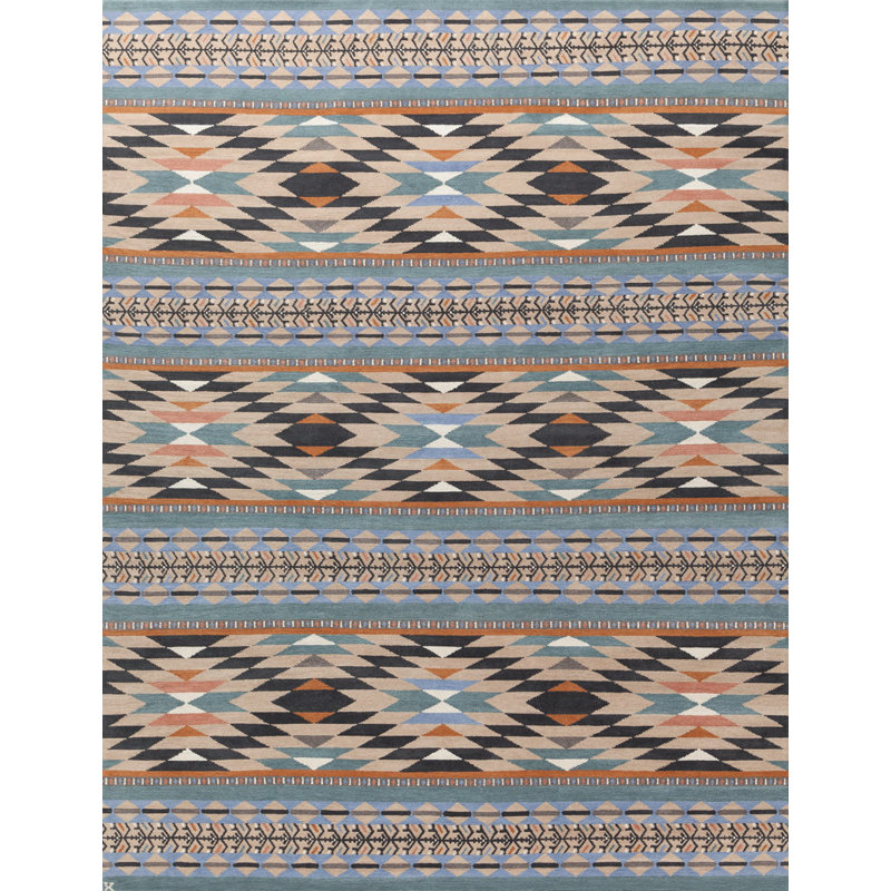 Mesa Wool Southwestern Area Rug, Rectangle 10' x 14'