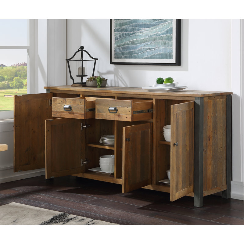 Calkins 180cm Solid Wood Sideboard