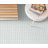 1" x 2" Thassos White and Blue Celeste Dot Marble Basketweave Moasic Floor and  Wall Tile