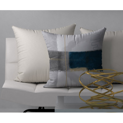 Supersonic Logical Square Throw Pillow
