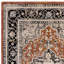 Bentancourt Medallion Black/Terracotta Area Rug-1131477690