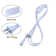 6ft extension cords with switch is perfect for T5 T8 integrated led tube light