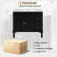 Ensemble de meuble-lavabo 36 po avec lavabo en céramique, rangement moderne-526662993-526662998