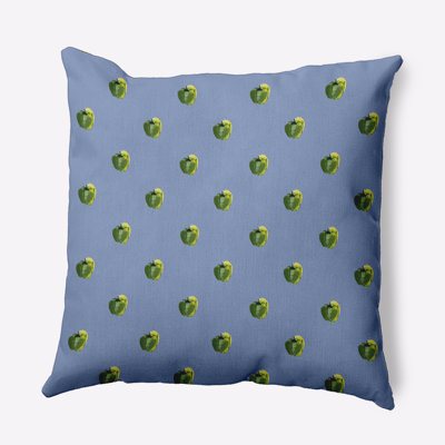 Floral Reversible Throw Pillow