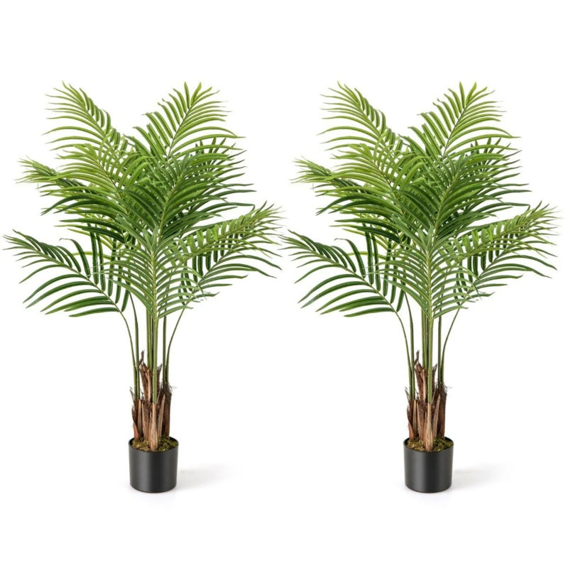 128cm Faux Palm Tree