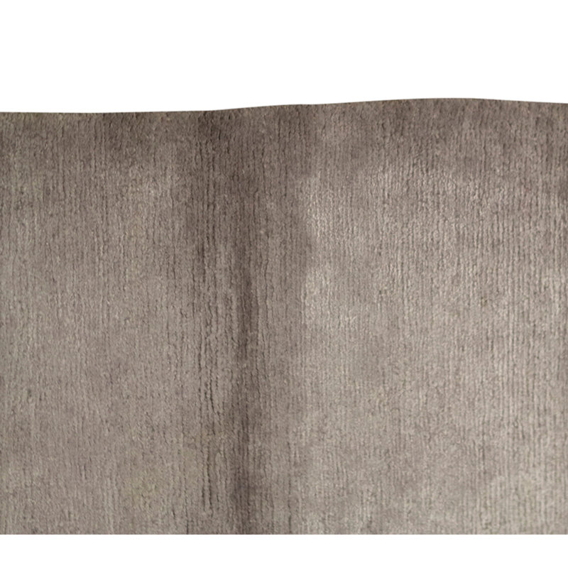 Embossed Gabbeh Wool Area Rug in Gray