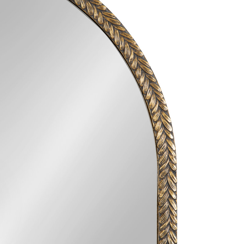 Ornate Arched Wall Mirror