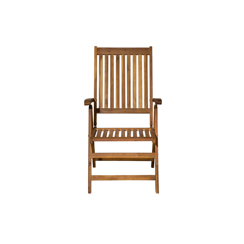 Bangor Foldable Outdoor Patio Dining Armchair with Cushion