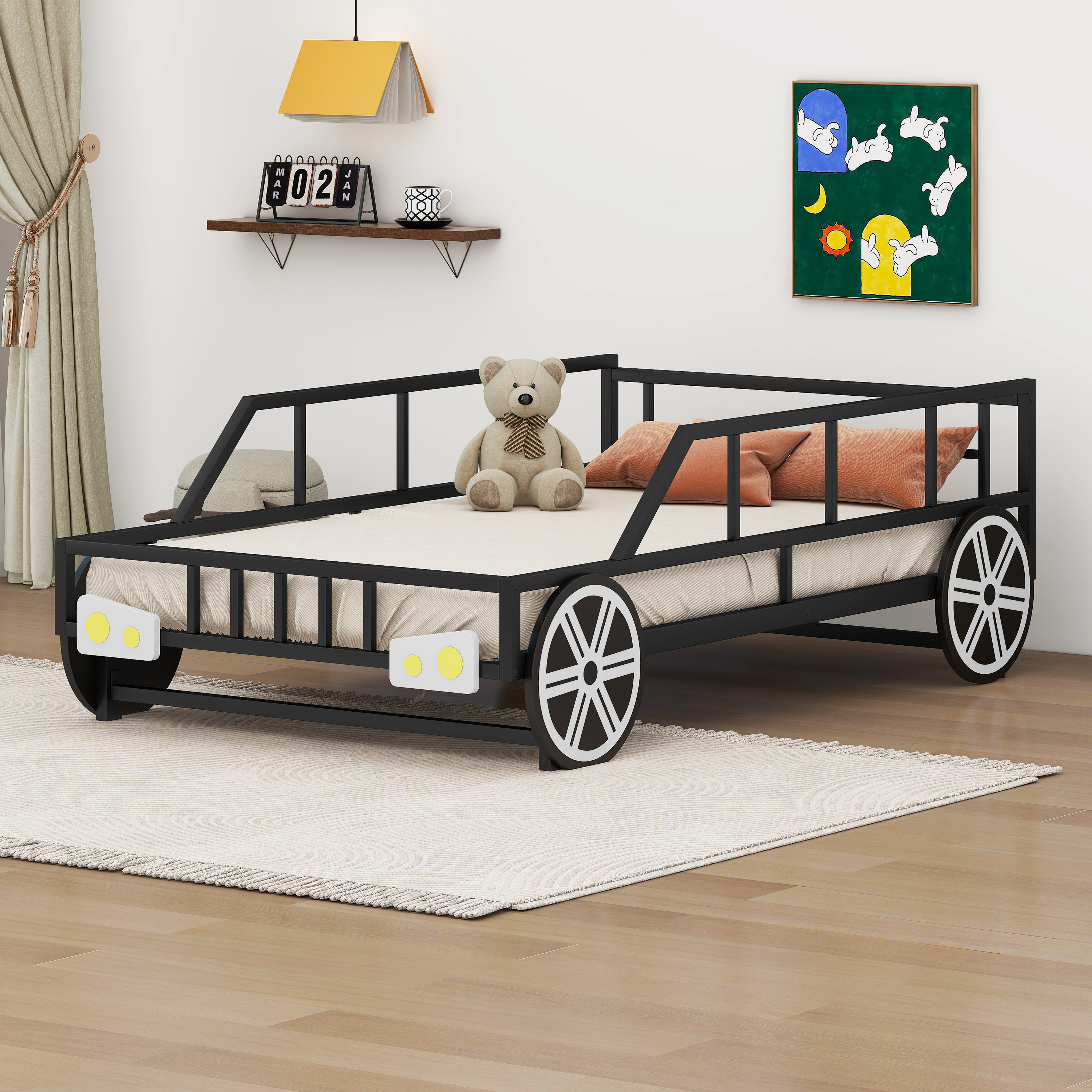 Twin size car on sale bed for sale