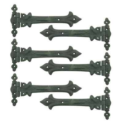 4.25" H x 9" W Strap Pair Door Hinges