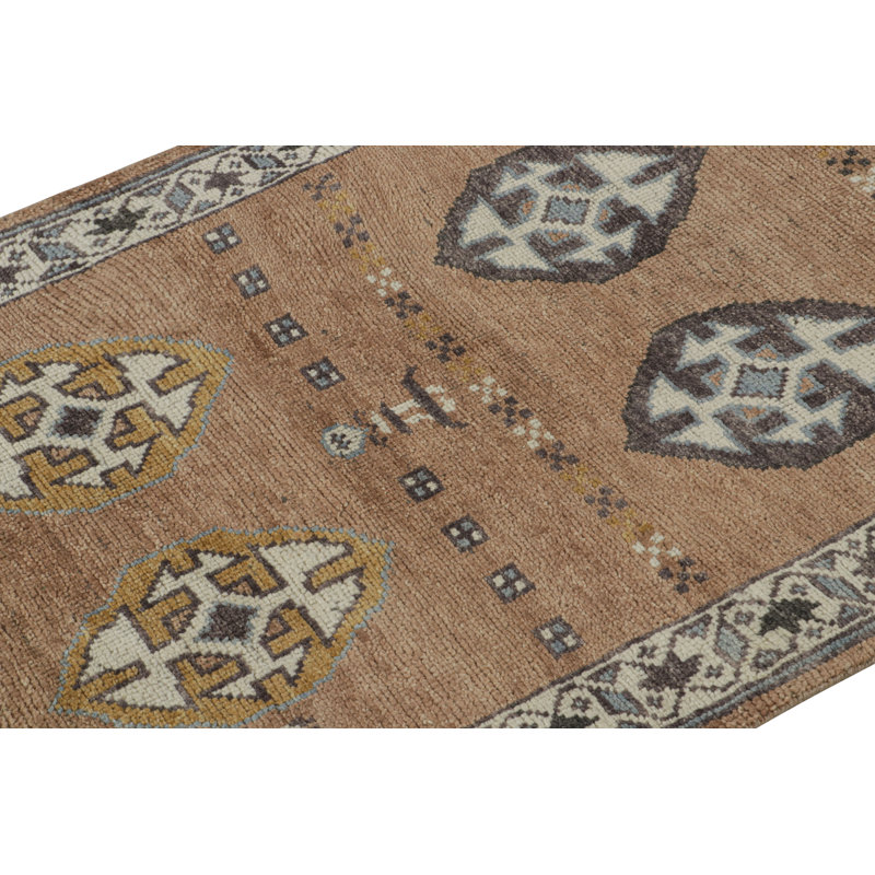 One-of-a-Kind Rectangle 3'2”x6' Hand Knotted Area Rug