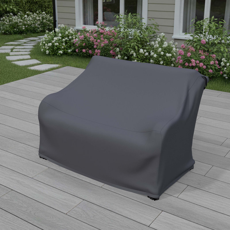 Housse pour causeuse en osier de 53 po de large Ambarvale