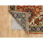 Tapis de couloir oriental 2 pi 6 po x 12 pi 2 po en laine organique rouge Heriz Re-création noué à la main 6D134931BCE940E38080E996C49CA1E9