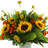 Polysilk Arrangement in Vase