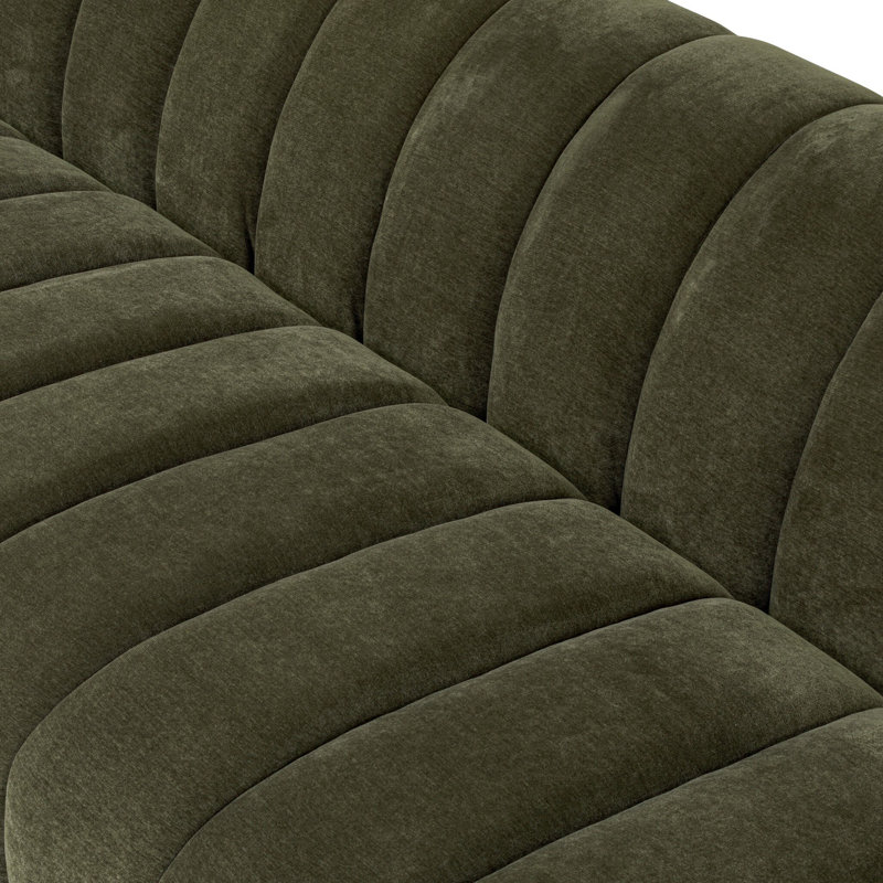 Carina Sofa, Malmo Olive Velvet