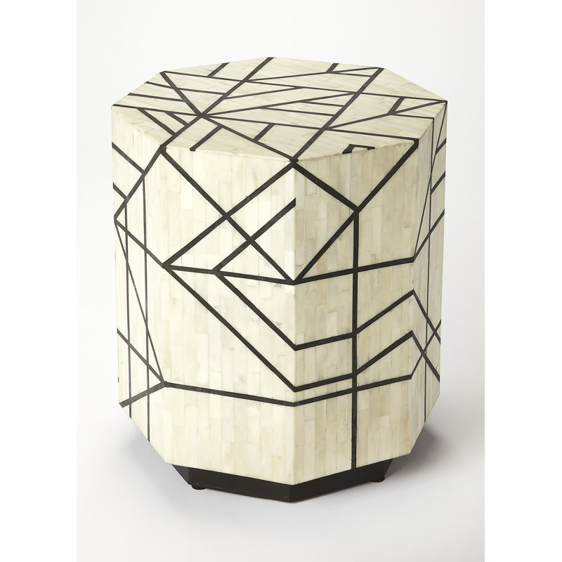 Greta Bone Inlay Side Table