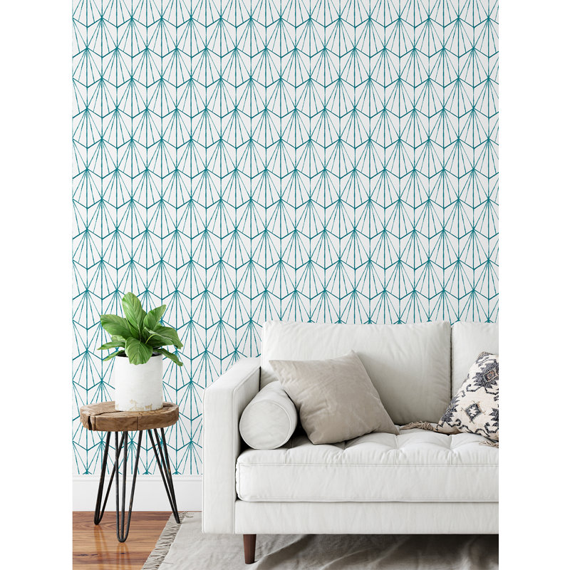 Rouleau de papier peint autocollant L 16,5 pi x l 20,5 po Chirstina Abra