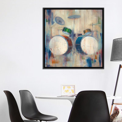 « tambours », impression sur toile