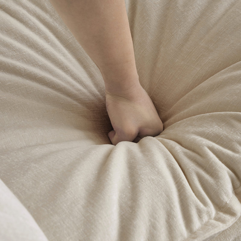 Repose-pieds contemporain, repose-pieds, repose-pieds rembourré pour le salon
