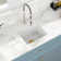 18" L x 16" W Undermount Granite Composite Quartz Kitchen Sink Rectangular Single Bowl Bar Prep Sink
