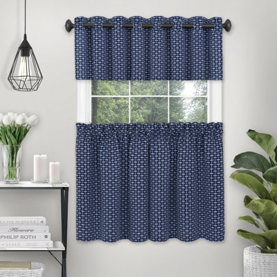 Marynell Ruffled Cafe Curtain