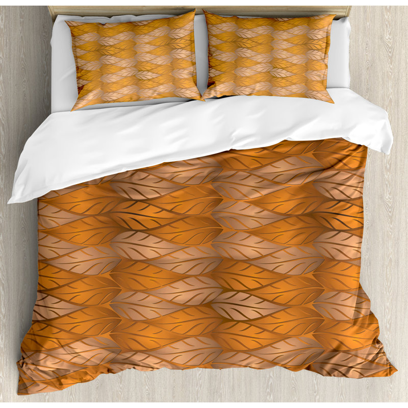 Traditional Polyester Geometric Shapes Duvet Cover, King