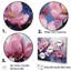 Dogwood Blossoms In Amethyst Hues - ensemble d'art mural cornouiller-107751602-107751601