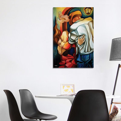 «Dancers» par Dixie Miguez - impression sur toile tendue