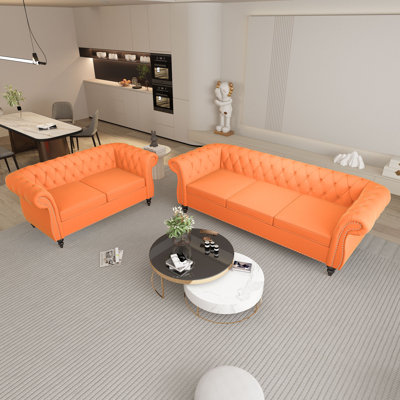 Emara 2 - Piece Velvet Living Room Set