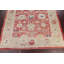 Tapis unique en laine noué à la main beige / vert 12 pi 8 po x 14 pi 8 po Nimsi