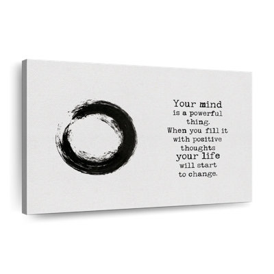 Zen Quotes II Canvas Print