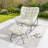 Charlcy Outdoor Wicker Rocking Chair With Ottoman And Cushions-1494312038