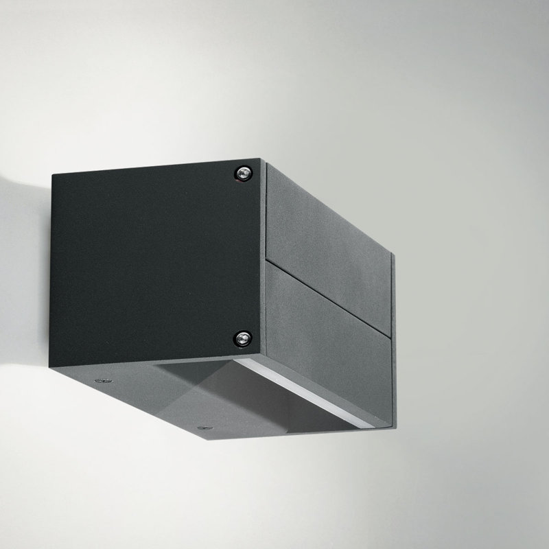 Dark Grey Integrated LED Aluminium Pathway Light