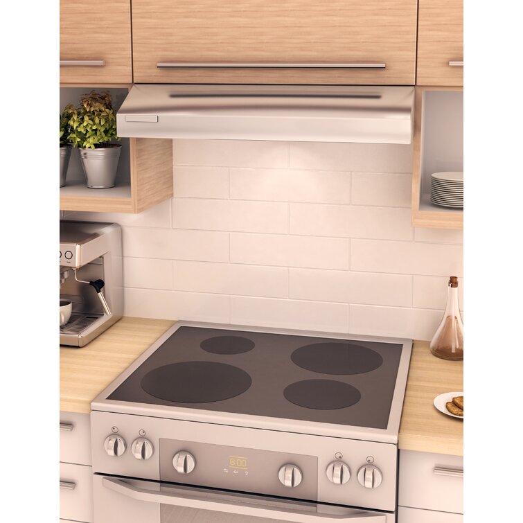 Inoxia 1-in x 30-in Stainless Steel Silver Backsplash Panels | TCS-S