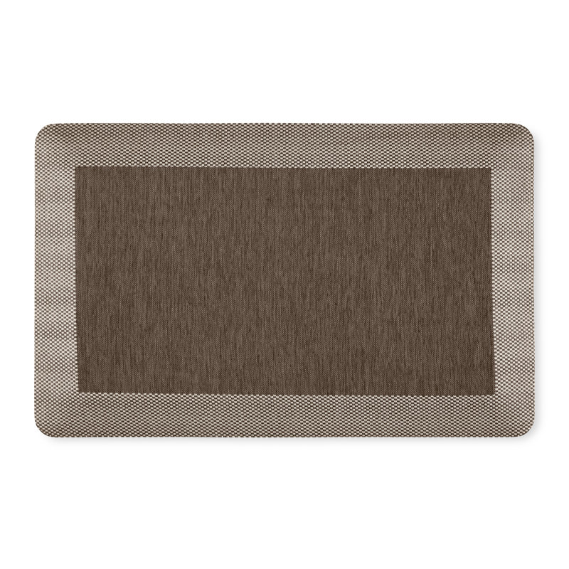 Tapis de cuisine Martha Stewart Mira, Brun, Rectangle 1 pi 63 po x 2 pi 26 po