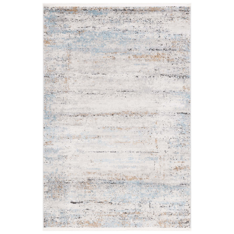 Toccata Shivan Performance Abstract Rug, Rectangle 4' x 6'