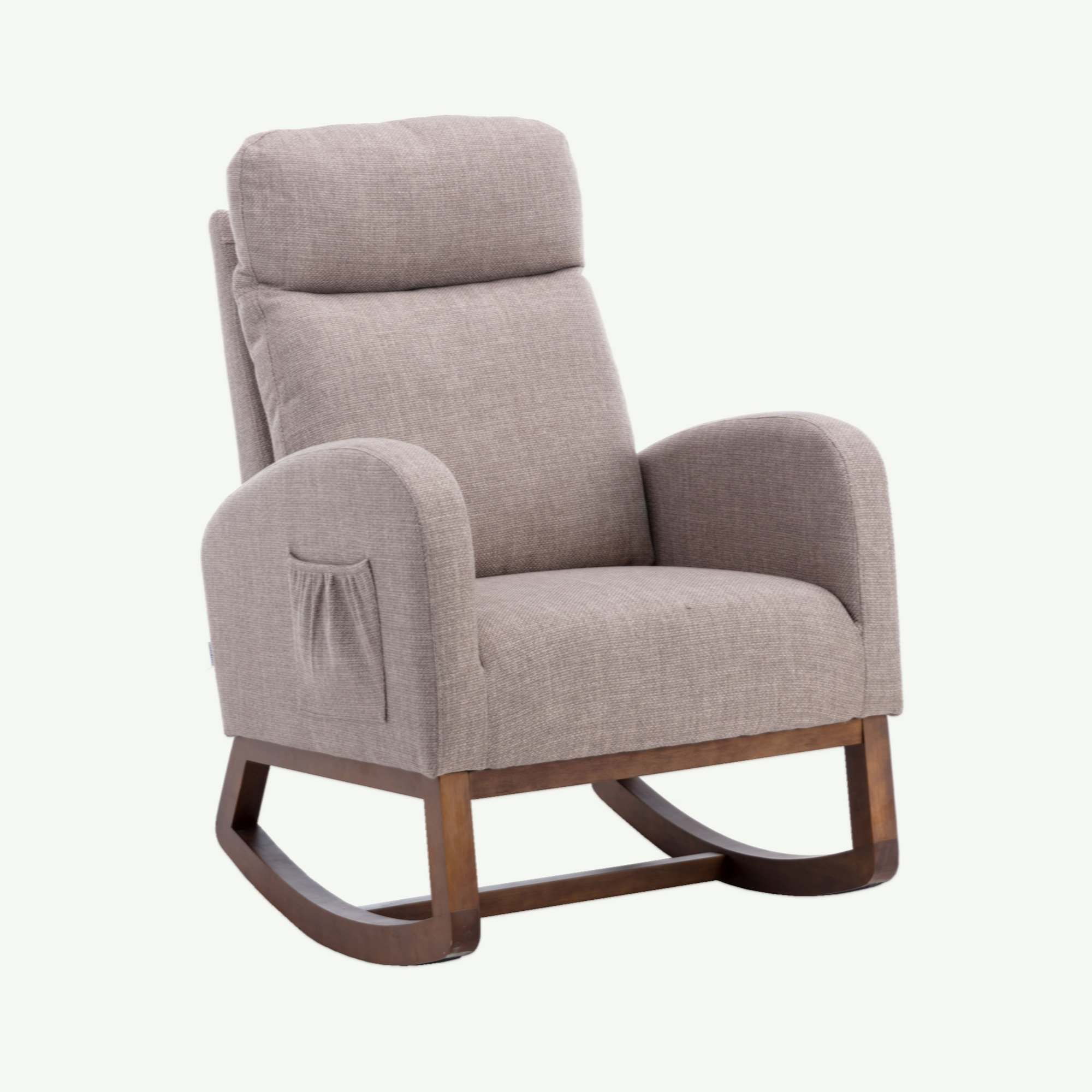 Isabelle & Max™ COOLMORE Rocking Chair, Modern Glider Chair, Recliner ...