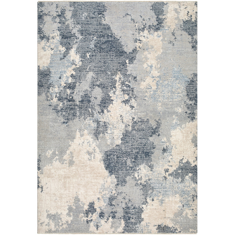 Eustachius Abstract Indoor Rug, Runner 2'6" x 10'