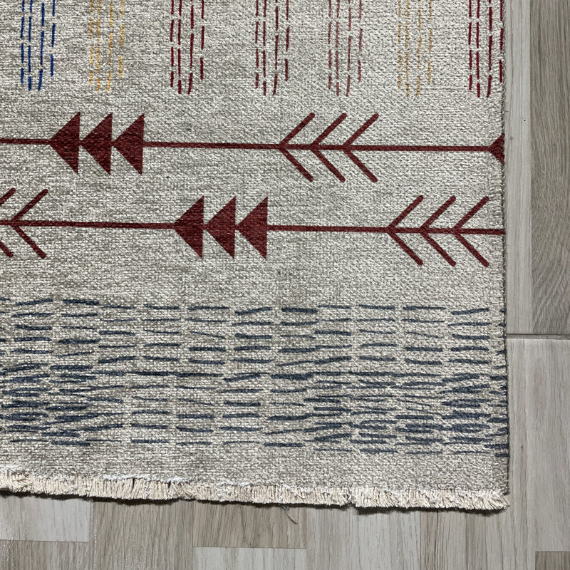 Tapis Zyir avec envers antidérapant, Tapis de couloir 5 pi 3 po x 14 pi 10 po