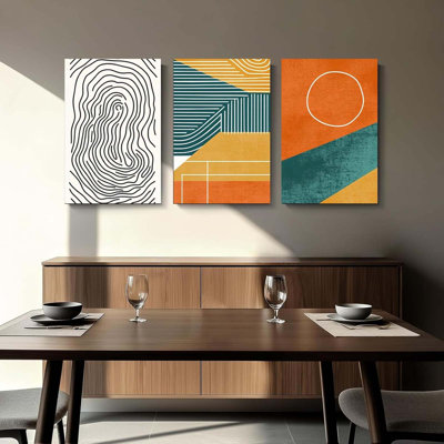 3 Piece Wrapped Canvas Print