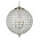 - Light Antique Brass Crystal Pendant