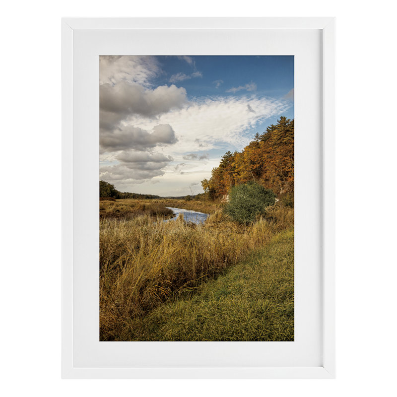 «Country Dreaming Landscape», reproduction encadrée sous verre, conception de Sean Greenough, H 20 po x l 14 po