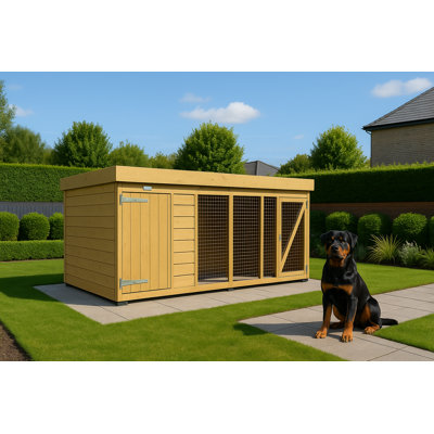 Dog Kennel and Run
