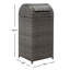 Toby Wicker Swing Top Outdoor Trash/Recycling Bins - 25 Gallons-59529573