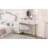 Upholstered Vanity Desk with Chair-993132817