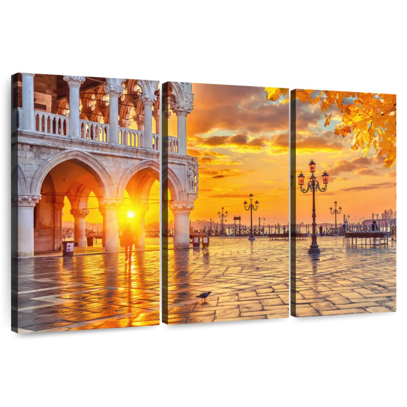 Sebbie Piazza Di San Marco, H 20 po x l 33 po