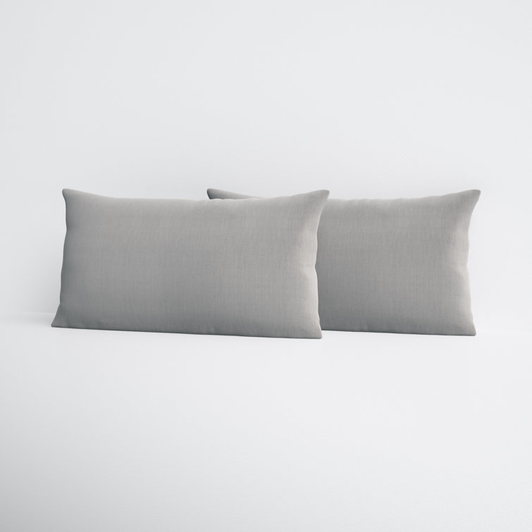 Indoor/Outdoor Toss Pillows - Gray, Size 16 in. Square, Sunbrella | The Company Store