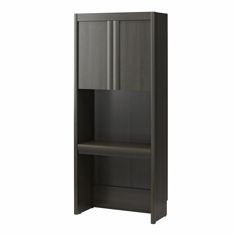Paramount Vanity/Desk Storage Cabinet with Drawer, Espresso
