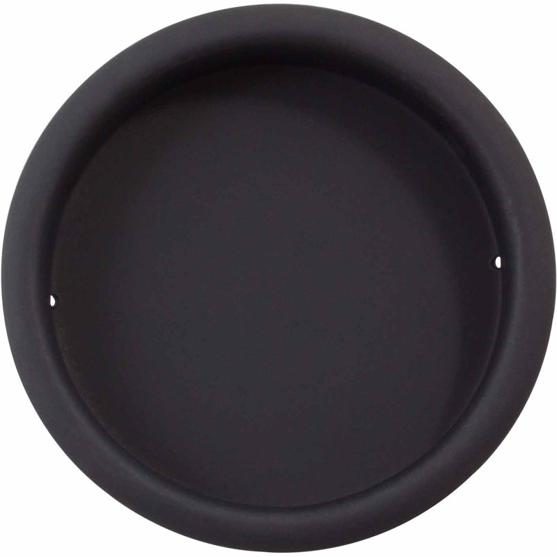 Recessed Pull, Matte Black