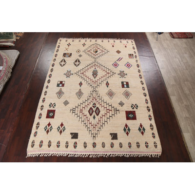 One-of-a-Kind Area Rug Beige